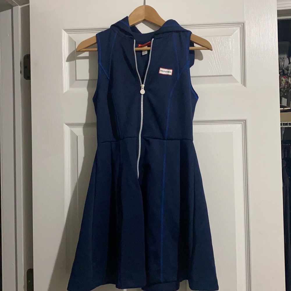HUNTER Scuba hooded dress SMALL